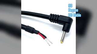 90 Degree DC Power Cable Custom Fit