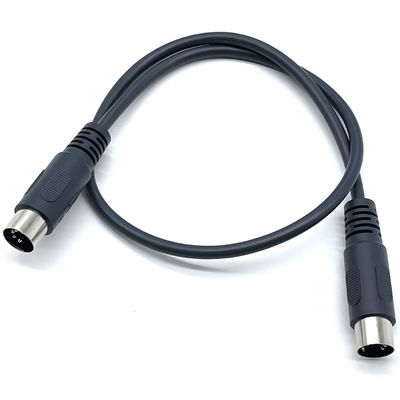 0.5M-30M Customized Logo Length Color 5P DIN Cables