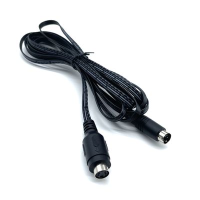 Custom Mini 4 Pin Male And Female Extension Cable 200mm Length
