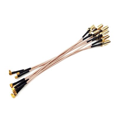 SMA To MMCX Right Angle RF Coaxial Cables SMA Female RG178 IPEX Cables