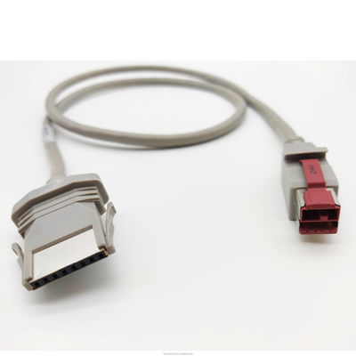 24V PoweredUSB Cable 24V To 1X8P Printer Cable Grey 12V