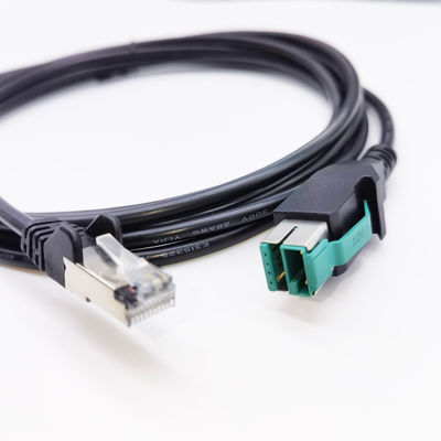 1m 1.5m 12V 24V PoweredUSB Cable Male To RJ45 For Computer Tablet