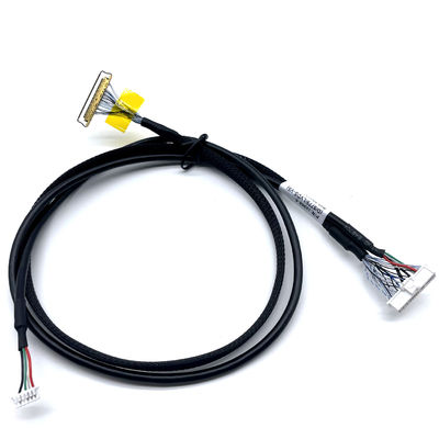 Pin Connector Twisted LVDS Cables LVDS Wire Harness Electronic Connection Cable