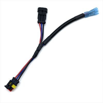 Custom Vehicle Wiring Assembly Automotive Wire Harness Car Wire Harness With Multy Connectors